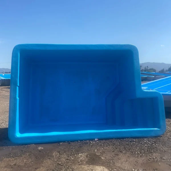 Piscina rectangular tipo L 4.0x2.5